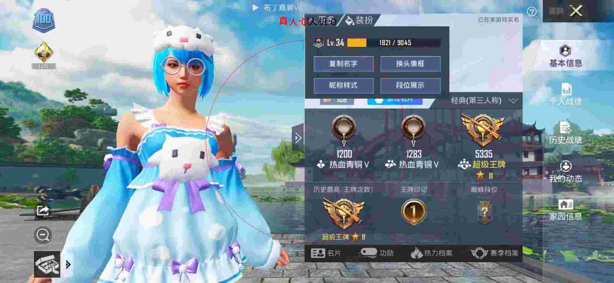 和平精英布丁直装透视 - 和平精英科技感背景辅助预览图